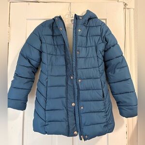 Kensie Girl Teal Puffer Jacket for Kids